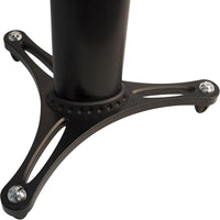 MS-90/36B 36 Inches Studio Monitor Stands - Black Finish