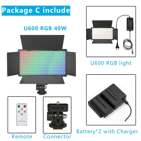 U800 RGB LED Panel Light