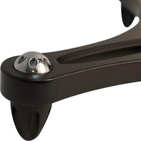 MS-90/36B 36 Inches Studio Monitor Stands - Black Finish