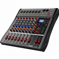 Professional 6-Channel DJ Audio Mixer