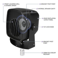 NSPA Nano Spot Personal Monitor Speaker, Black — How It Works