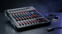 Professional DJ Audio Mixer -  6 Channel DJ Bluetooth Controller Sound Mixer,Usb Interface,6 XLR Mic/Line Input,Aux,Fx Processor MP3 Player,+48V Phantom for Karaoke Studio Streaming Recording — Lifestyle