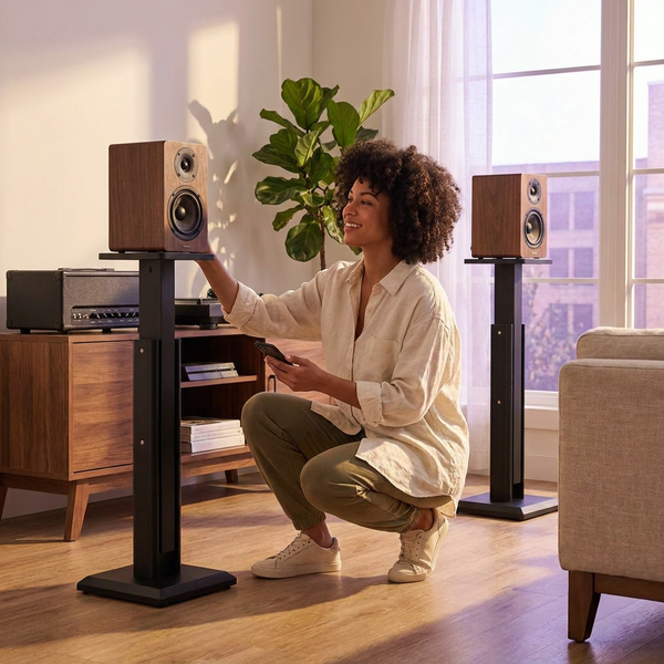 Height-Adjustable Speaker Stands