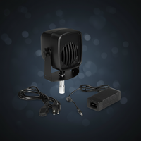 NSPA Nano Spot Personal Monitor Speaker, Black