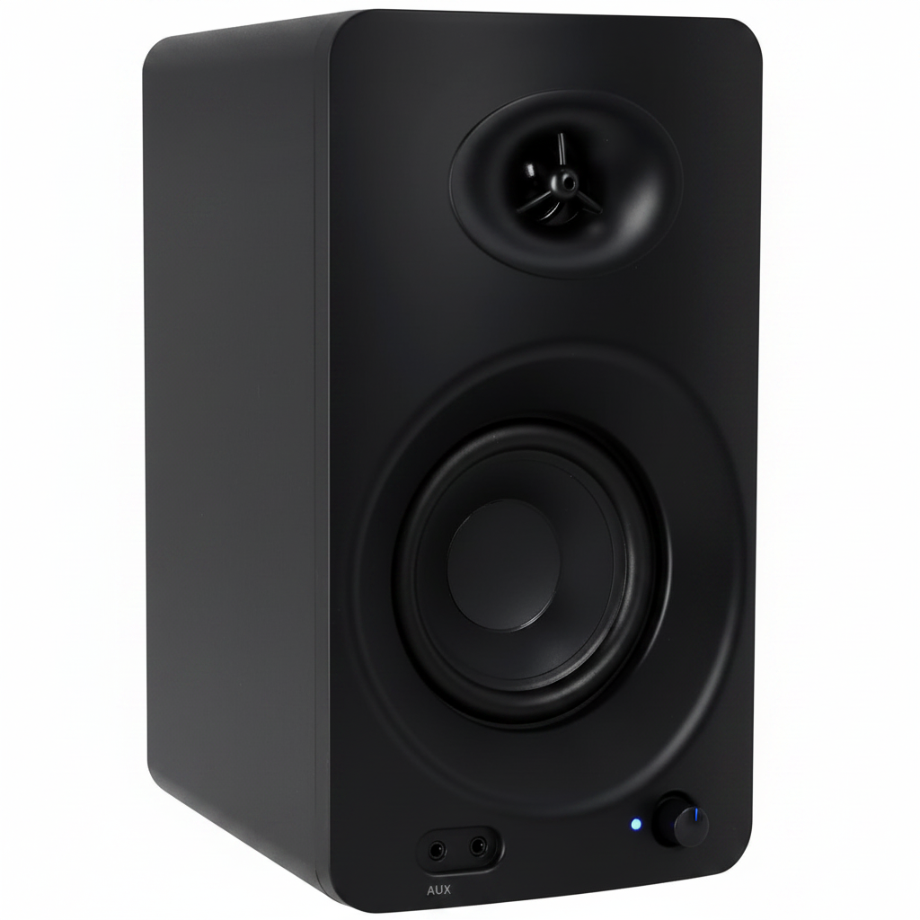 ASM4 Powered Studio Monitor Speakers, Pair