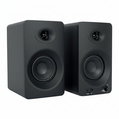 ASM4 Powered Studio Monitor Speakers, Pair