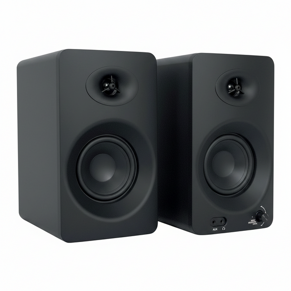 ASM4 Powered Studio Monitor Speakers, Pair