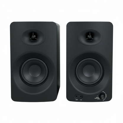 ASM4 Powered Studio Monitor Speakers, Pair